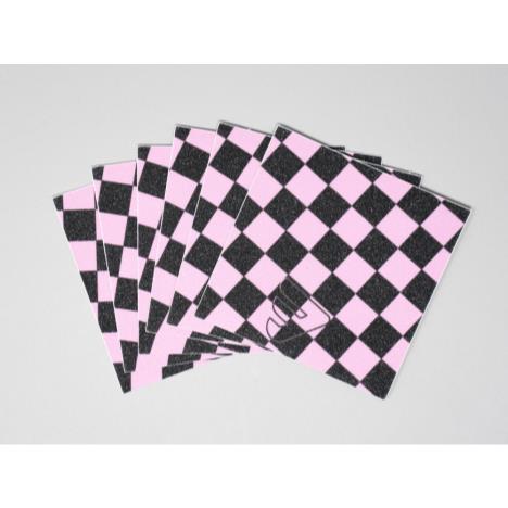 Mafia Wheelie Peg Grip Tape - Pink/Black Check £15.00